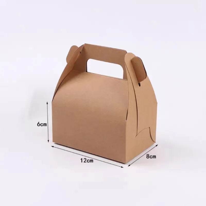 Bolsa de papel con logotipo personalizado para sándwich, palomitas de maíz, perro caliente, fiambrera de pollo frito, hamburguesa, hamburguesa, caja de impresión de comida rápida, embalaje de marca