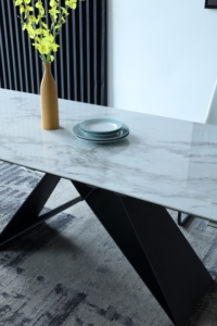 En Céramique moderne <span class=keywords><strong>table</strong></span> à <span class=keywords><strong>manger</strong></span> <span class=keywords><strong>Extensible</strong></span> - Product Image 5