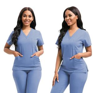 Falda Sanitaria Unisex de Estilo Discreto 42109, Uniforme Médico de <span class=keywords><strong>Enfermera</strong></span>, Tejido de Spandex/Poliéster, <span class=keywords><strong>para</strong></span> Hospital y Clínica, HOMBRE MUJER - Product Image 6