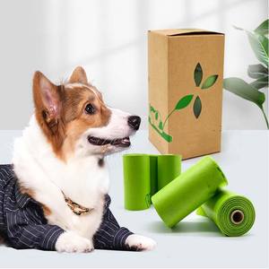 Sac de caca biodégradable écologique pour animaux de compagnie épaisseur 30um PVA écologique se dissolvant dans l'eau - Product Image 2