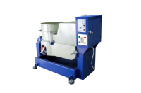 Machine de polissage à courants de Foucault horizontale 50L, modèle HD, machine de finition centrifuge à tambour et disque, moteur 380V 1.5kW, pour le polissage rapide des métaux