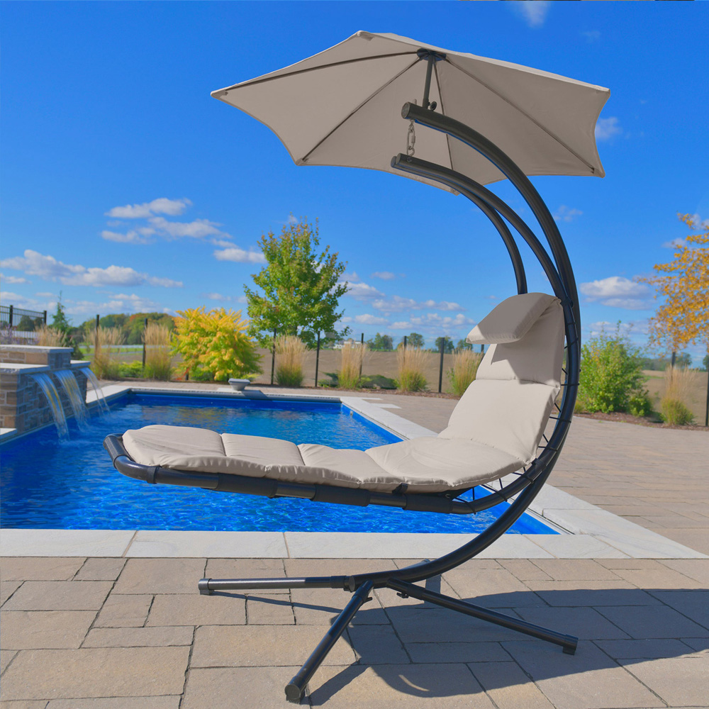 ebay patio umbrella covers Patio Umbrella Canopy Top Cover Replacement SAND Fit 10Ft 8-rib Umbrella