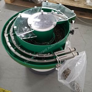 Alimentador Vibratório Rotativo Personalizado com Múltiplas Linhas, com PLC e Motor, em Aço Inoxidável para Peças Plásticas a Preço Acessível - Product Image 6