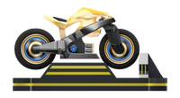 Machine de jeu sur moto, appareil de réalité virtuelle, belle apparence pour jeunes