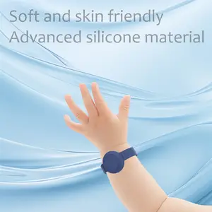 Soft Silicone Wristband Watch Band Waterproof Protective Case Cover Holder Band For Airtag