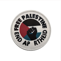 Nouveau style de patch brodé imprimé drapeau palestinien pour sacs d'extérieur, chapeaux, vêtements et manteaux