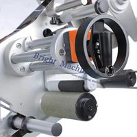 Machine d'étiquetage automatique de haute précision, étiqueteuse professionnelle pour bouteilles rondes et plates