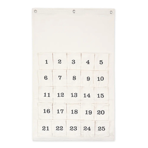Nouveau design en gros de tissu de toile imprimé compte à rebours suspendu <span class=keywords><strong>calendrier</strong></span> de l'<span class=keywords><strong>avent</strong></span> de Noël pour enfants cadeaux - Product Image 2