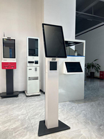 Machine de facturation automatique haut de gamme personnalisée de 21,5, 23,6, 24, 27, 32 pouces pour station-service et parking, prise en charge du SDK, paiement sans argent liquide