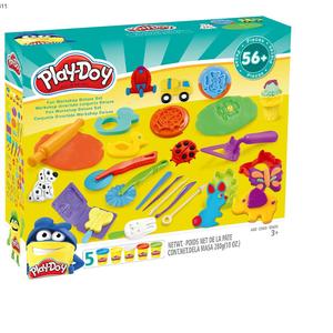 ชุดเครื่องมือของเล่นดินน้ำมันพลาสติกสำหรับงานประดิษฐ์ ชุดเครื่องมือทำสวนเพื่อการศึกษา ของเล่นดินปั้นสีทำมือ - Product Image 5