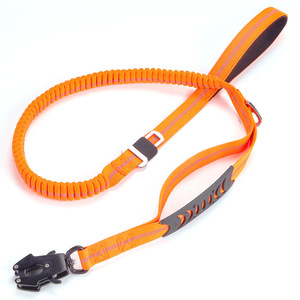 Correa táctica transfronteriza a prueba de explosiones con hebilla de rana para perros, correa de alta elasticidad para pasear perros, cadena para perros, cinturón de seguridad y - Product Image 3