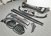 Harga Pabrik Carbon Fiber Front Lip Side Skirt Rear Diffuser Rear Spoiler Wing Mirror Grill untuk BMW X6 G06
