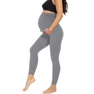 Automne Leggings de Yoga sans couture à la mode pour les femmes enceintes maternité tenue décontracté soutien du ventre antidérapant pour les Sports de plein air printemps - Product Image 6