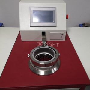 ISO 9237 Semi Auto Tecido Air Permeabilidade Tester Display Digital Textile Breatability Testing Machine - Product Image 3