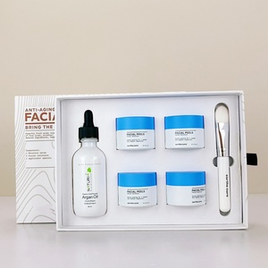 Luxury Skincare Packaging <b>Empty</b> Container 60g 2 oz Frosted Matte Purple Cosmetic Glass Cream <b>Jar</b> With Cap - Product Image 6