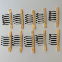 Clip à perruque en acier à 7 dents, accessoires de salon pour perruques