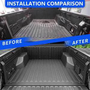 Per 2005 2023 <span class=keywords><strong>Toyota</strong></span> Tacoma US modello parti del corpo in acciaio al carbonio resistente pannelli tattici Molle - Product Image 3