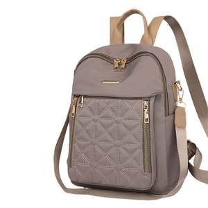 Bolso de mano de piel sintética suave para mujer, nuevo y moderno, de un solo hombro, mochila pequeña para exteriores con cordón. - Product Image 4