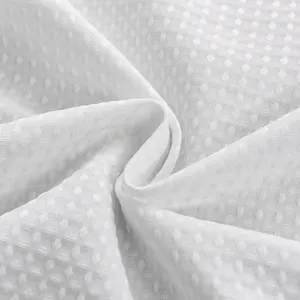 Großhandel Western Luxus Polyester Waffel Dusch vorhänge Badezimmer Hookless Dusch vorhang mit Snap In Liner