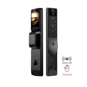 स्मार्ट कुंजी वाई-फाई कनेक्शन लॉक 3 डी फेस रिकग्निशन फिंगरप्रिंट मोबाइल फोन रिमोट कंट्रोल - Product Image 1