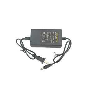 Jingruian 12V 2A DC <b>Switching</b> Power Supply Us <b>Plug</b> For Cameras Monitors Led Strip Lights - Product Image 2
