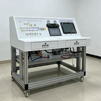 Nouveau banc de formation pour système de climatisation de véhicules électriques (VE), équipement pédagogique pour l'entretien en laboratoire des écoles de conduite