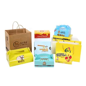 Wholesale Friend Chicken Boxes Chicken Wings Box Custom Fast Food Takeaway Fried Chicken Packaging Boxes