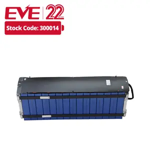 EVE 420ah 4P3S 9.6V 4032Wh太阳能储能电池组lifepo4 105ah电池锂电池充电器模块