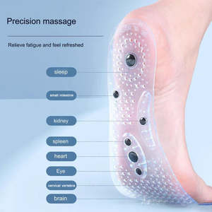 Oem/Odmハンディネスインソールスポーツシューズカスタマイズ可能なPlantilla De Calzado通気性サポートプラスチックシェル整形外科用インソール - Product Image 2