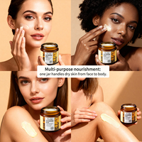 Baume hydratant OEM HALAL à l'huile essentielle d'hélichryse et de camélia, naturel et à base de plantes, réduit la sécheresse et les ridules, crème anti-âge pour le visage