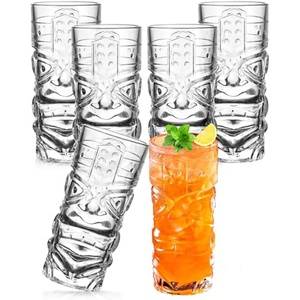 Verres à l'ancienne, verres à Cocktail, tasse en verre épais Tiki 14 oz - Product Image 1