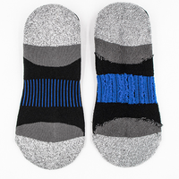 Chaussettes de compression de cheville pour hommes et femmes Chaussettes de course à compression à coupe basse avec soutien de la cheville