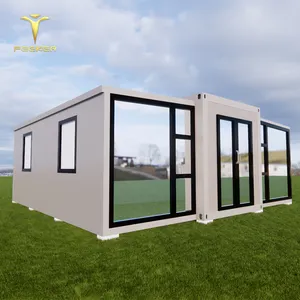 Toko kontainer rumah Prefab Modular yang dapat diperbesar di Melbourne dan Victoria