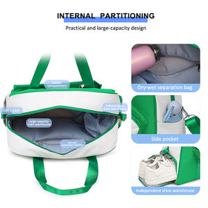 Sac de transport personnalisé pour raquettes de tennis et de pickleball, sac à bandoulière pour sports de plein air - Product Image 5