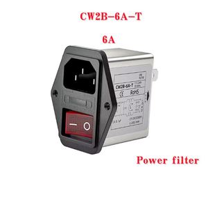 Power Filter CW2B-3/6/10A-T Receptacle Type Purification with Dual Safety <b>Switch</b> with <b>Lamp</b> EMI Interference CW2B-6A-T CW2B-10A-T - Product Image 4