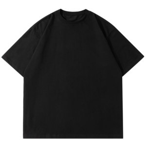 Camiseta Lisa de Manga Corta para Hombre, 280 Gramos, Venta al por Mayor, Personalizable, 100% Algodón, Lisa, Talla Grande - Product Image 3