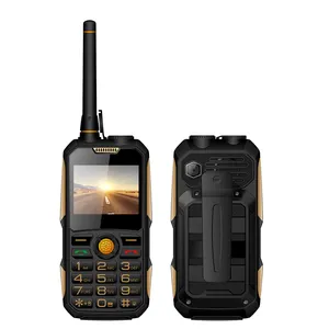 OEM Dual SIM Large Battery 6000mAh Power Bank Mobile Phone with Walkie Talkie