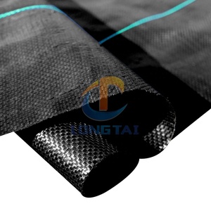 Venta al por mayor de alta calidad estera de control de malezas agrícolas resistencia al viento rollo de tela PP negro 100 Gsm 1*100m <span class=keywords><strong>malla</strong></span> de cobertura del suelo - Product Image 3