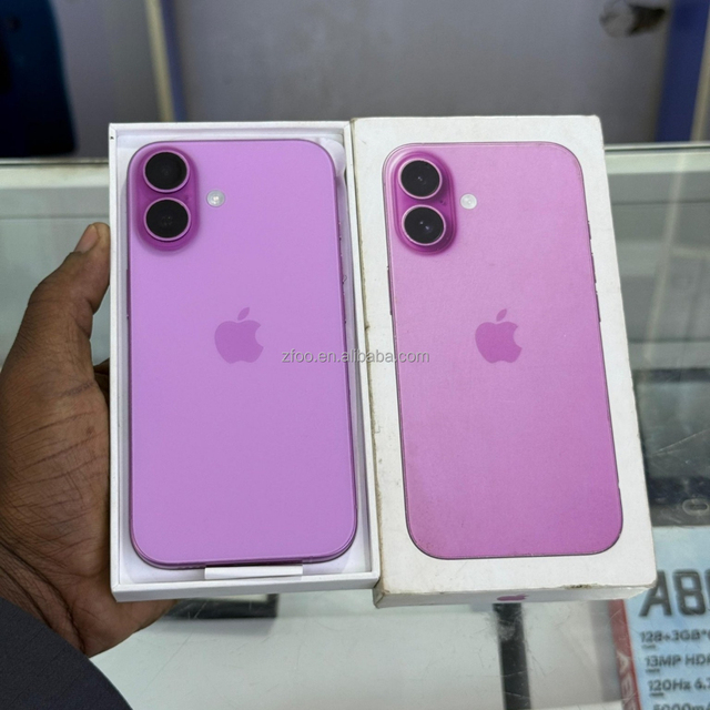 100% Original Second Hand Phones Phone16 for iPhone 16 5G Smartphone Used Unlocked Mobile Phone 256GB 128GB