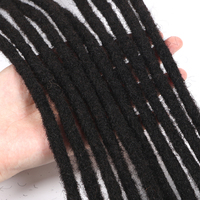 Extensions de dreadlocks Vastdreads 0.4/0.6/0.8cm 100% cheveux humains, extensions de locs afro crépues en cheveux naturels, dreadlocks en cheveux humains