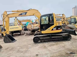 รถแบคโฮ14ตันสำหรับ313C รถขุดไฮดรอลิคตีนตะขาบชนิดใช้พร้อมปั๊มกระปุกเกียร์เครื่องยนต์ - Product Image 5