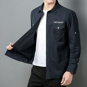 เสื้อแจ็คเก็ตขนแกะบุขนสำหรับผู้ชายแบบมีฮู้ด กันลม มีหลายกระเป๋า สวมใส่สบาย แขนยาว เหมาะสำหรับฤดูหนาว พร้อมโลโก้แบบกำหนดเองได้ - Product Image 1