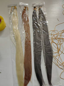 Capelli Sintetici per Treccine Bone Straight da 28 Pollici, 150g, Lisci Come Seta, Pre-Allungati, per Extension - Product Image 5