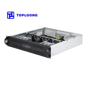 Tp2U480 2U 19Inch Rack Mount Server Case Atx Mainboard Support 2U Psu Fast Delivery Oem Pc Case Made In China