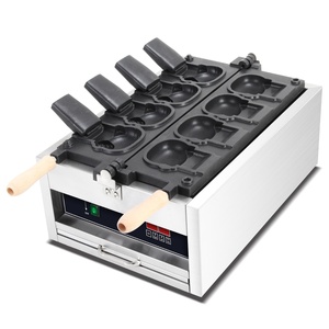 Tùy Biến Thương Mại Mèo Hình Hello Kitty Taiyaki Waffle Máy 110V Hoặc 220V Waffle Ice Cream Cone Maker - Product Image 2