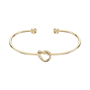 Bracelet infini en or plaqué 14 carats réglable pour femme PAVOI, nœud d'amour éternel, bracelet infini tendance - Product Image 6