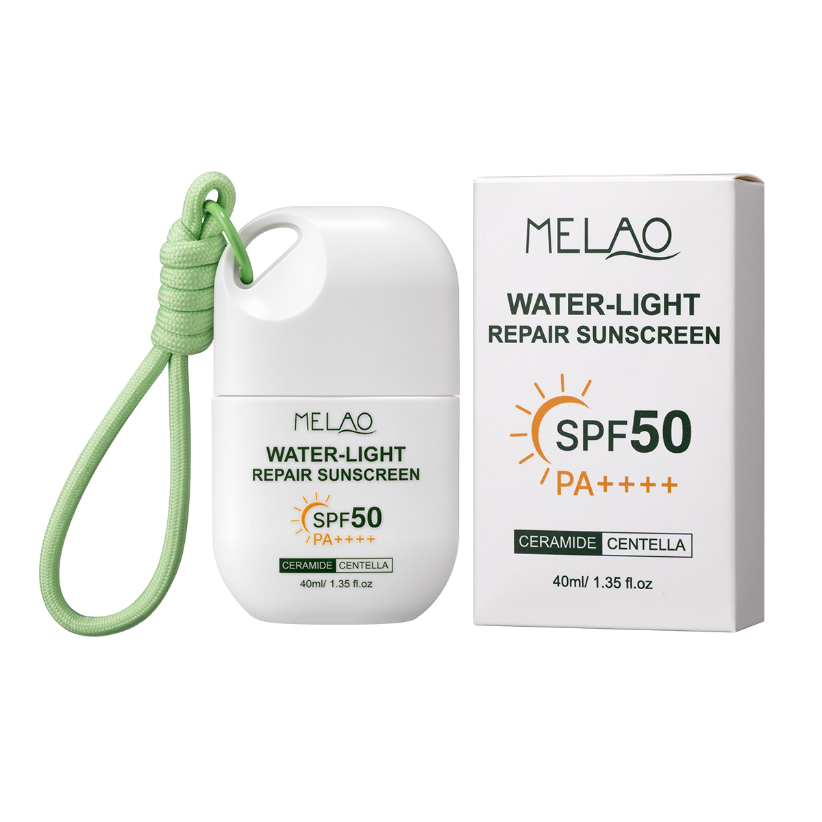 Crème solaire réparatrice effet peau d'eau 40 ml