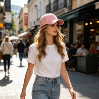 Casquette de baseball en coton souple, logo brodé 3D personnalisé, casquette à 6 panneaux réglable, sports de plein air, quatre saisons, protection solaire, motif lettre dessin animé