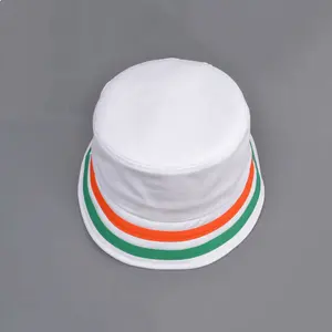 Toptan tasarım özel nakış logosu Sombrero De Cubo geniş ağız açık balıkçı boş Chapeau Seau geri dönüşümlü kova şapka