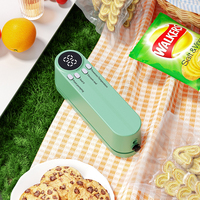 Mesin Vacuum Sealer Otomatis Layar Digital Fungsi Pompa Titik Satu Sentuhan Penyegel Vakum Rumah Tangga Pengemas Vakum Makanan